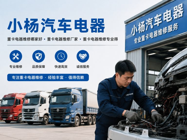 五常为重卡运输提供电器维修方案